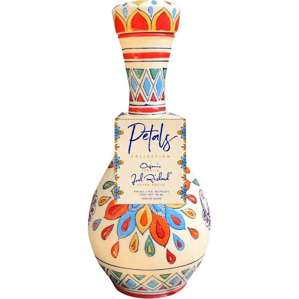 Joel Richard Petals Ceramic Organic Extra Anejo Tequila
