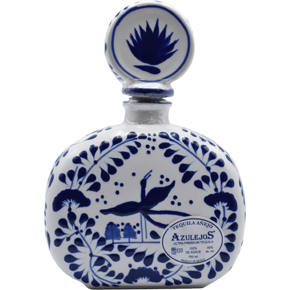 Azulejos Anejo Talavera Tequila