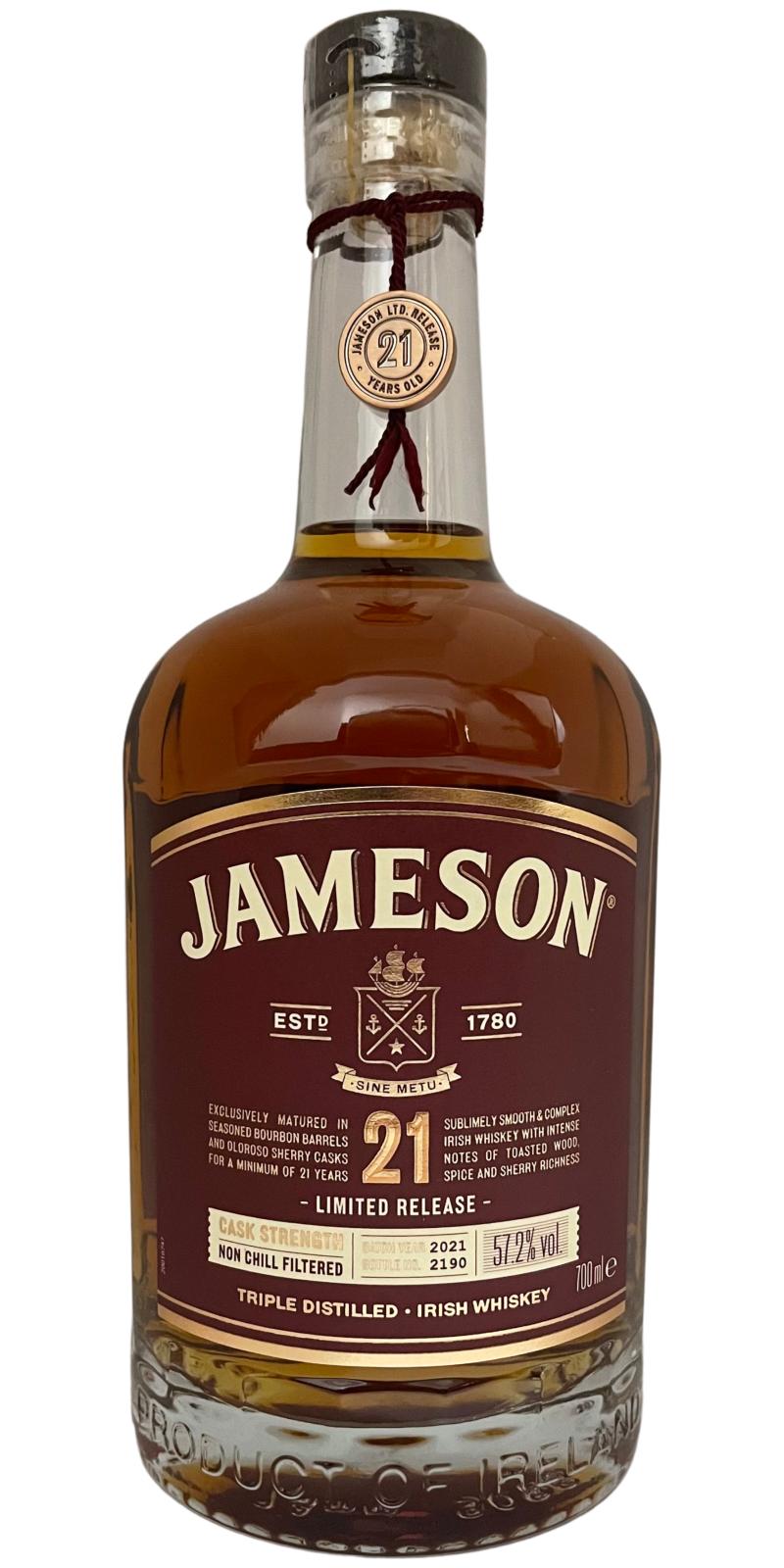 Jameson 21 Yr