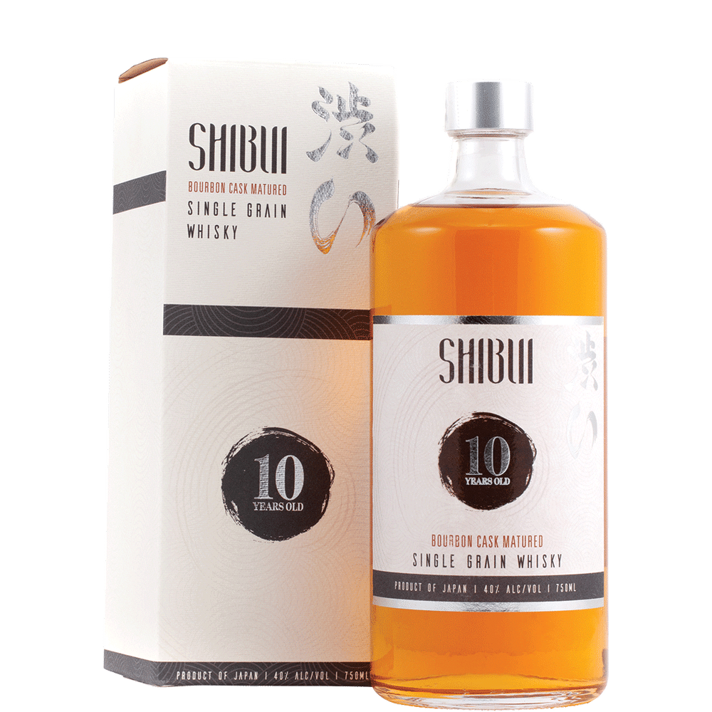 Shibui Single Grain 10 Year Bourbon Barrel Japanese Whisky