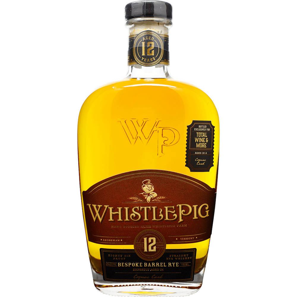 WhistlePig 12 Year Old World Rye Bespoke Blend Barrel Select